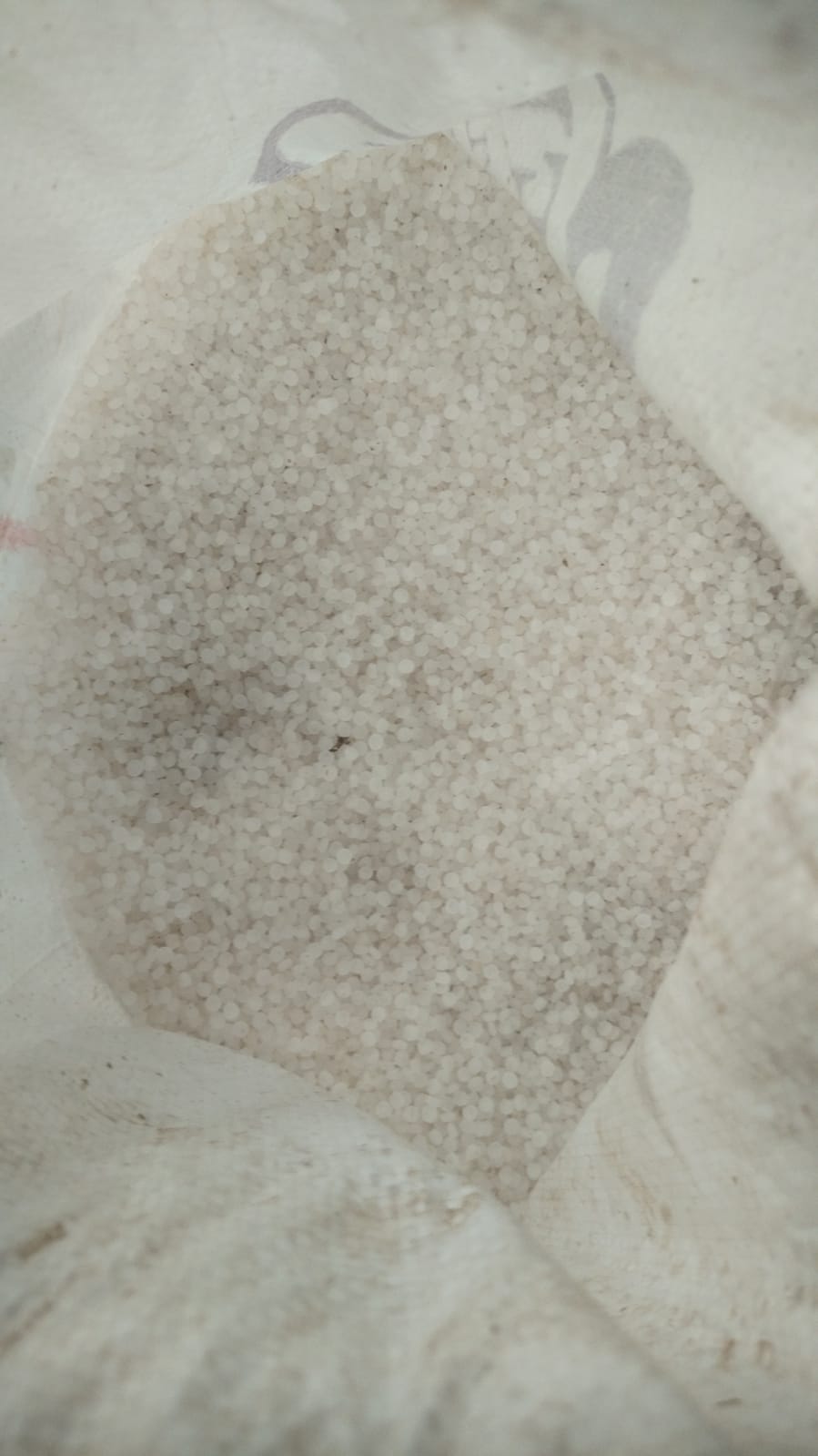 water-damaged-stock-of-polymer-polyester-chips-material